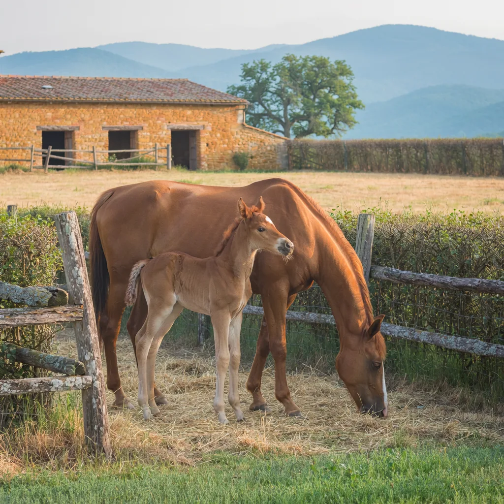 Élevage de chevaux, Écurie d'Ébrilla, Colombier-le-Vieux